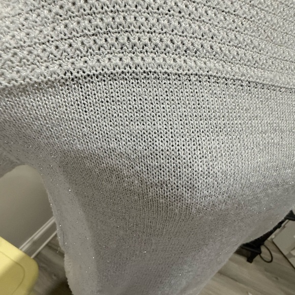 New Directions White Cowl & Turtleneck Sweater - Picture 7 of 7